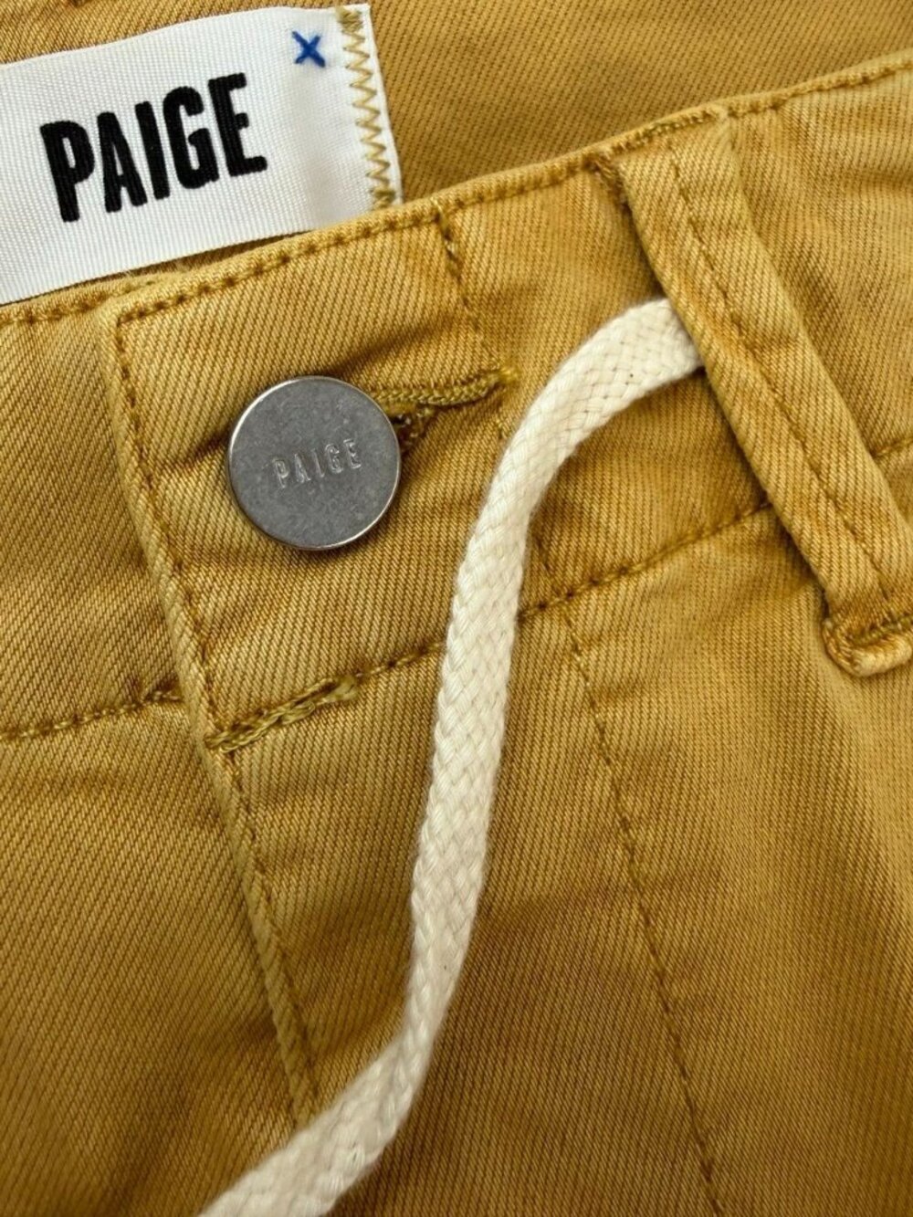 NWT Paige Women’s Pants Size 30 Carly Vintage Golden Glow Wide Leg $225 MSRP - Picture 5 of 13